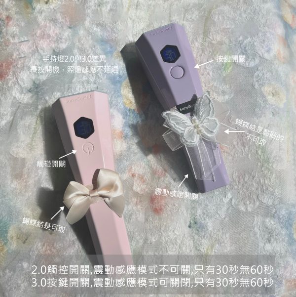 Babygenia美甲手持燈 自動感應美甲燈 UV LED 美甲手持燈