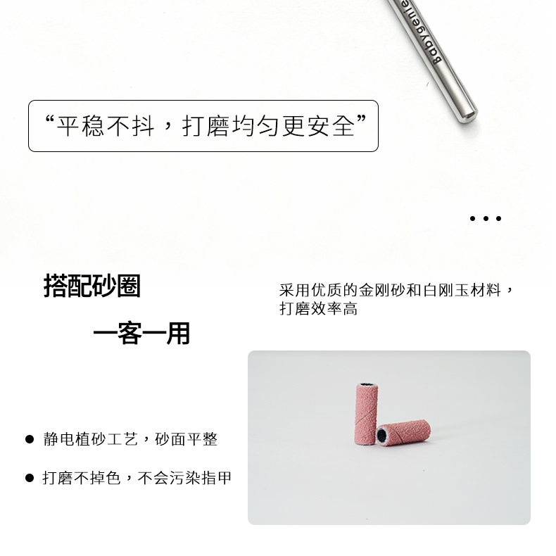 迷你砂圈磨頭詳情介紹 前置磨頭