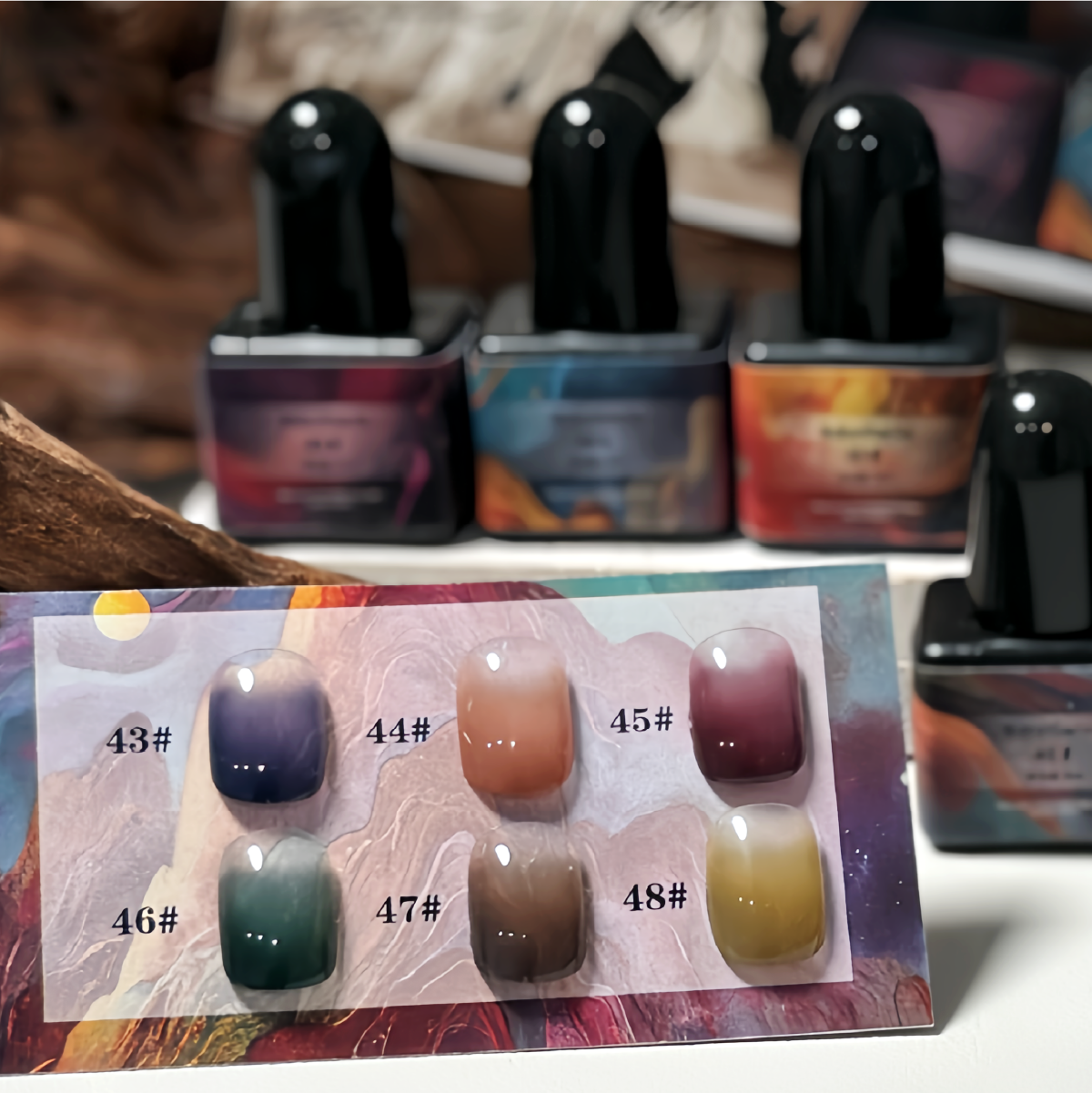 BabyGenia 兩用美甲拍拍膠(單罐)8ML 共48色:圖片 3