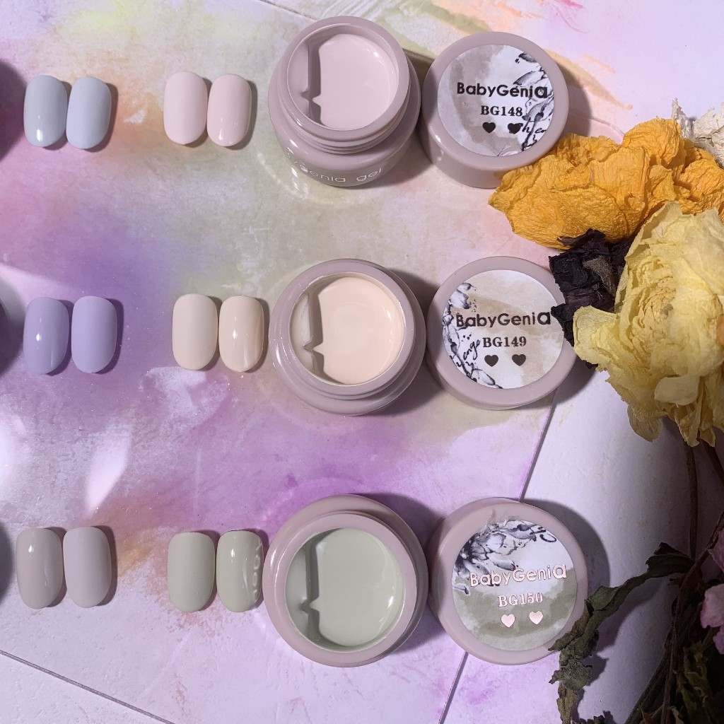 BabyGenia 春辰系列 美甲罐裝色膠
