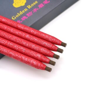 Gloden Rose 金玫瑰紋繡眉筆